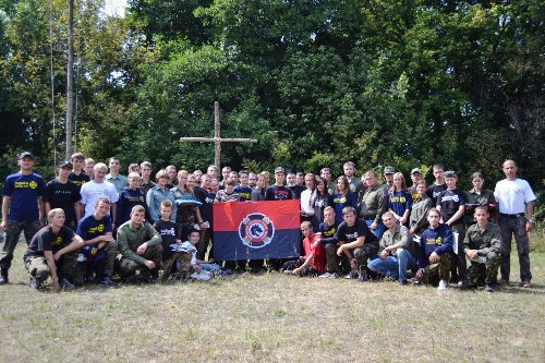 Патріотичний наметовий табір розпочався на Полтавщині.(ФОТО)
